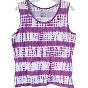 Merona Purple Tie Dye Tank